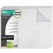 4 UNIVERSAL Fettfilter für Dunstabzugshaube Dunstfilter zuschneidbar Filtermatte