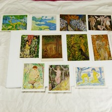 11 Kunstkarten - Otto Müller - Ältere Postkarten, vmtl 60er Jahre
