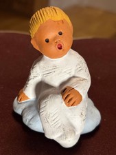 😇 Niedlicher Original Jullar Singer Engel auf Wolke, 9 cm – rar und neuwertig