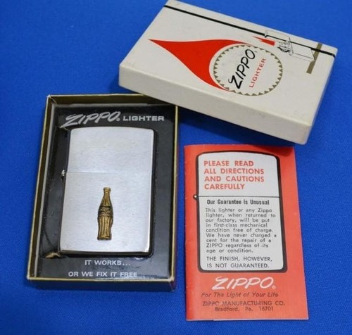 Zippo coca cola bottle - coca-cola, pins