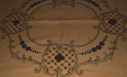 Antike alte tischdecke mit - antike,