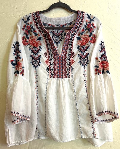 Johnny was floral embroidered - johnny,