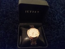 Jette Joop Damen Uhr neu Gold Silber