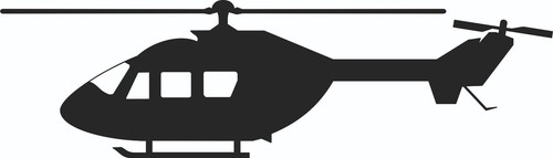 Autoaufkleber hubschrauber - autoaufkleber,