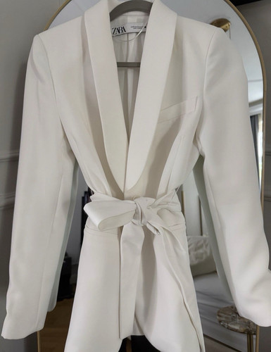 Zara damen blazer weiß - zara,