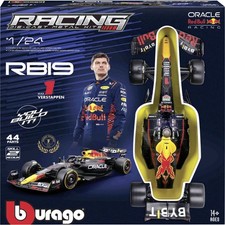 Bburago F1 KIT RedBull RB19 mit Helm, #1 Verstappen 1:24 Modellauto
