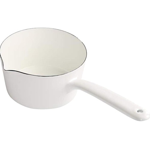 Emaille milchtopf 2l - emaille,