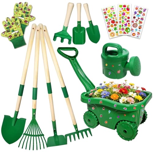 Kinder gartengeräte set - kinder,
