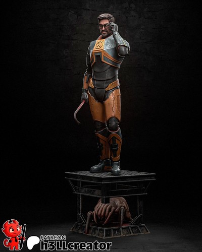 Gordon freeman half - -,