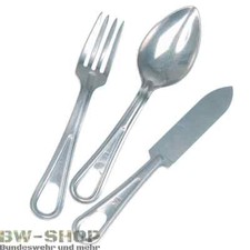 US ARMY ESSBESTECK 3-TEILIG ARMEE FELDBESTECK EDELSTAHL OUTDOOR CAMPING BESTECK