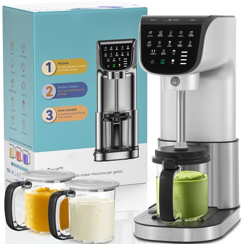 Eiscrememaschine eisbereiter - eiscrememaschine,