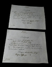 2 Alte handschr. Akten