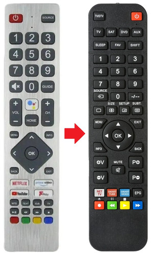 Fernbedienung geeignet für