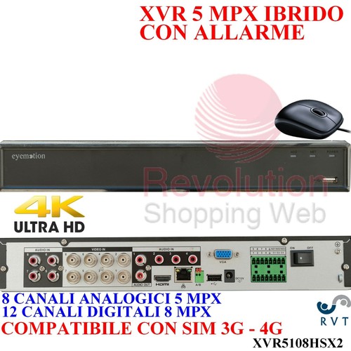 Dvr kanäle hybrid anschluss - 8,