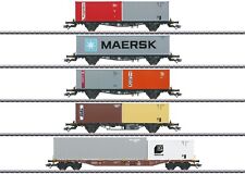 Märklin H0 - 47680 Container-Tragwagen-Set - Neu & OVP