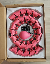 GKER Weighted Exercise Damen HULA HOOP PINK Fitness Abnehmgerät