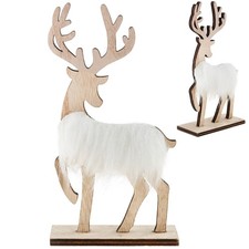 RENTIER AUS HOLZ MIT FELL