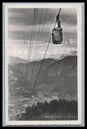 Ansichtskarte seilbahn - ansichtskarte,