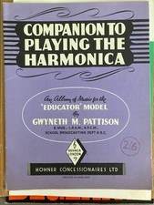 Companion to playing the Harmonica Mundharmonika Gwyneth M. Pattison Noten