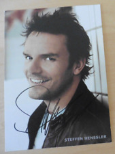 Steffen Henssler  - Autogrammkarte -  selten -