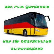 ✅ 20% FlixBus FlixTrain
