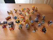 Ü-Eier Figuren Konvolut Gemischt,36 Stück,versch.Sets , 80. ,90. und folg. Jahre