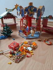 Playmobil Weihnachtsbuden mit Karussell