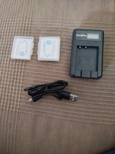 DuraPro 2Stk NP-BN1 3.7V 1200mAh Lipo Akku Akku mit USB Anschluss 2er Pack