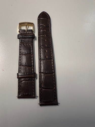 Lederarmband mit vergoldeter