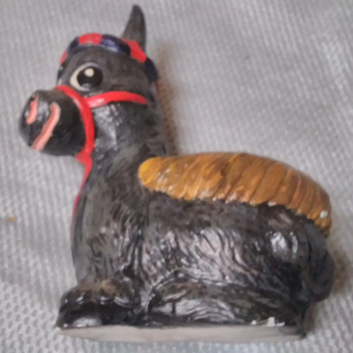 Esel dekofigur vintage - -,