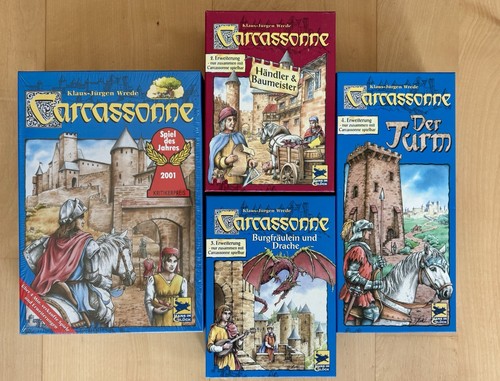 Carcassonne grundspiel - grundspiel, +