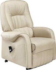 TV Fernsehsessel Leder, Relaxfunktion, Aufstehhilfe von HIMOLA