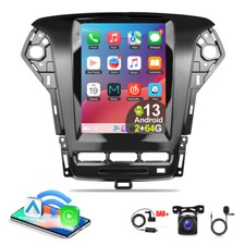 9.7" Android 13 DAB+ CarPlay Autoradio für Ford Mondeo MK4 2011-2013 GPS 2G+64G
