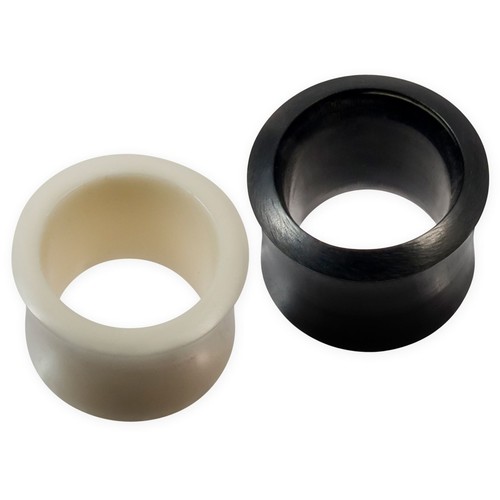 Flesh tunnel horn ohr plug - flesh,