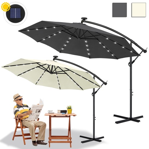 Led sonnenschirm - 3,5m,