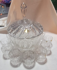 Bowle Set Bleikristall