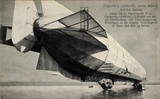 Ak Zeppelin's Luftschiff