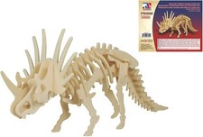 Puzzle styracosaurus - 3d,