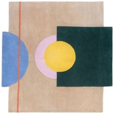 Bunter handgetufteter