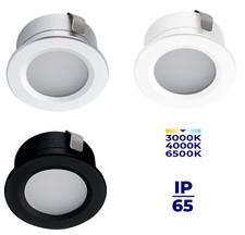 Einbau-Downlight IMBER LED IP65 Badleuchte Einbauleuchte Einbauspot 12V DC Spot