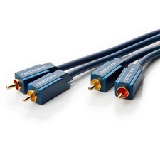 Clicktronic 2xCinch/2xCinch (st. Audio) 2m Stereo Audio