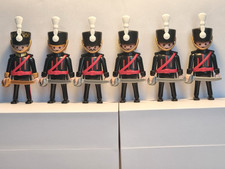 Playmobil Garde Husaren Offizier Soldat Figur Gurt Napoleon Schwarz S2R9B1