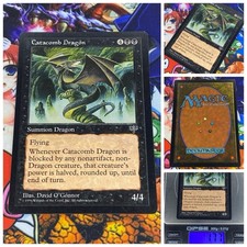 MTG Catacomb Dragon 🇬🇧 🟡 NM Magic The Gathering TCG Mirage 1996 Summon OG