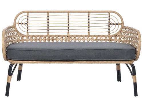 Sofa rattan sitzer - 2-sitzer, mit