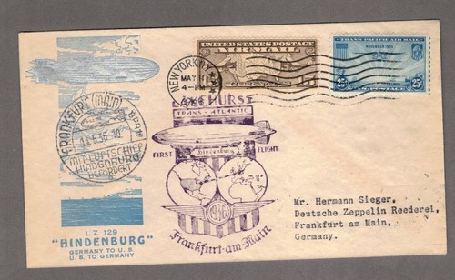 Zeppelinpost 129 von - lz,