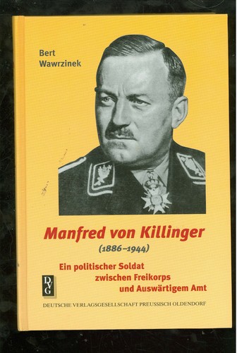 Manfred von killinger - von,