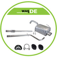 Auspuffanlage für Ford KA & Fiat 500 1.2 8V Panda 1.2 auch Van 1.2 69 KM Auspuff