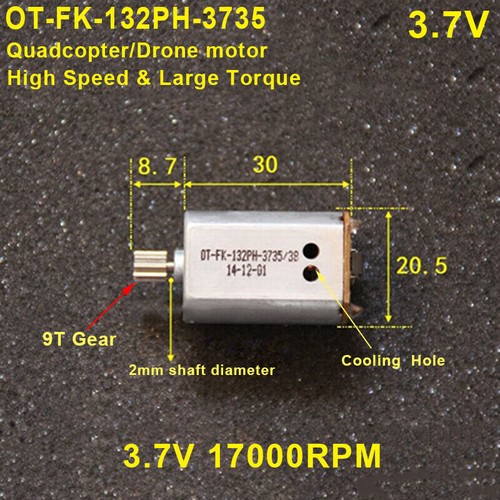 132ph high speed motor - ot-fk-132ph,