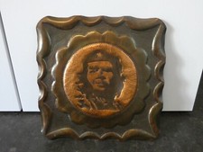 13509/ Che Guevara Kuba Bild  Kupfer getrieben  HxB ca. 36 x 36 cm