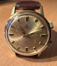 Herren, Armbandwecker, Armbanduhr, Wristalarm, Dugena, Alarm, Wecker